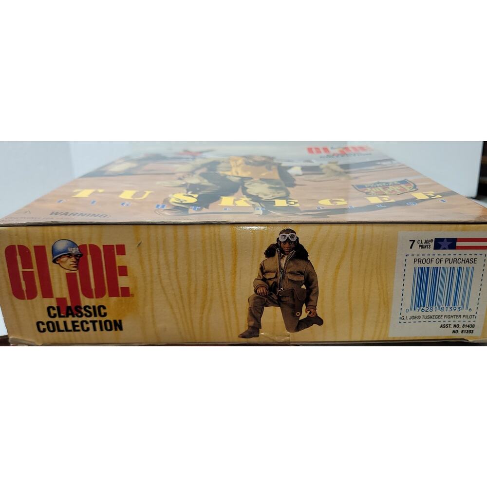 WW2 Forces Collections Tuskegee Airmen GI Joe Fighter Pilot NIB - Picture 10 of 11